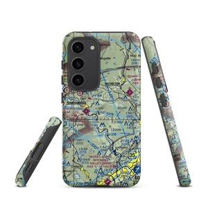 C.J.K. Airport (4PN8) VFR Sectional Samsung Phone Case