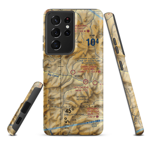 Cabin Creek US Forest Service Airport (I08) VFR Sectional Samsung Phone Case