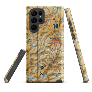 Cabin Creek US Forest Service Airport (I08) VFR Sectional Samsung Phone Case