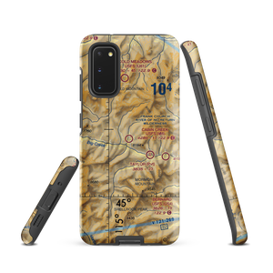 Cabin Creek US Forest Service Airport (I08) VFR Sectional Samsung Phone Case