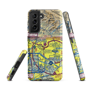 Cable Airport (CCB) VFR Sectional Samsung Phone Case