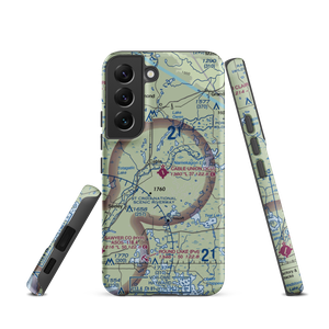 Cable Union Airport (3CU) VFR Sectional Samsung Phone Case