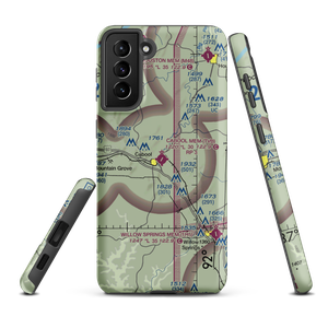 Cabool Memorial Airport (TVB) VFR Sectional Samsung Phone Case