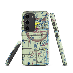 Cady Aerial RLA Restricted Landing Area (0IS3) VFR Sectional Samsung Phone Case