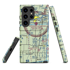 Cady Aerial RLA Restricted Landing Area (0IS3) VFR Sectional Samsung Phone Case