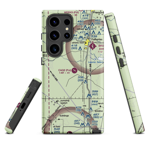 Cage Ranch Airport (7TE2) VFR Sectional Samsung Phone Case
