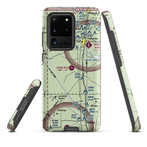 Cage Ranch Airport (7TE2) VFR Sectional Samsung Phone Case