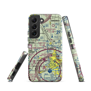 Cagney Airport (51G) VFR Sectional Samsung Phone Case