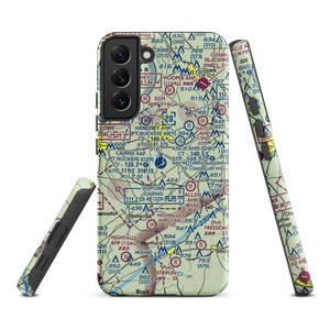 Cairns AAF (Fort Rucker) Air Field (OZR) VFR Sectional Samsung Phone Case