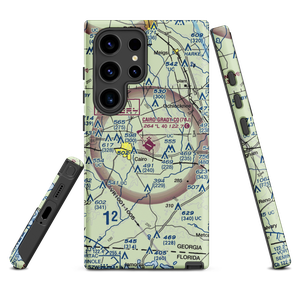 Cairo Grady County Airport (70J) VFR Sectional Samsung Phone Case