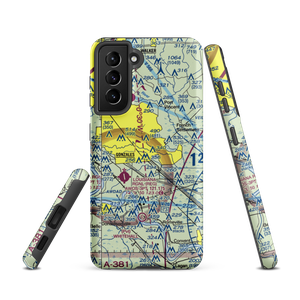 Cal Mire Field (1LS0) VFR Sectional Samsung Phone Case