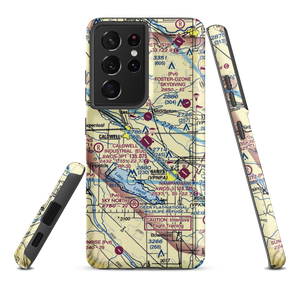 Caldwell Industrial Airport (EUL) VFR Sectional Samsung Phone Case