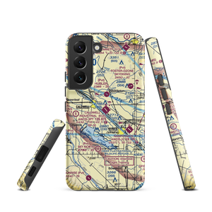 Caldwell Industrial Airport (EUL) VFR Sectional Samsung Phone Case