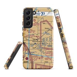 Calhan Airport (5V4) VFR Sectional Samsung Phone Case