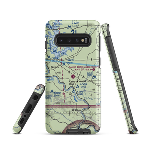 Calico Rock Izard County Airport (37T) VFR Sectional Samsung Phone Case