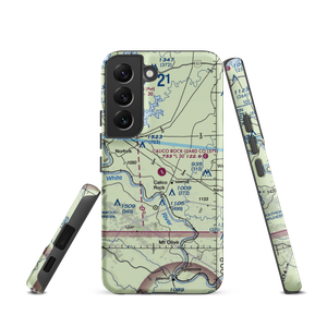 Calico Rock Izard County Airport (37T) VFR Sectional Samsung Phone Case