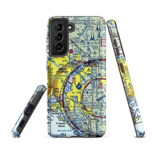 Caloosa Downtown Seaplane Base (29FA) VFR Sectional Samsung Phone Case