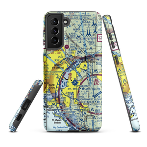 Caloosa Downtown Seaplane Base (29FA) VFR Sectional Samsung Phone Case