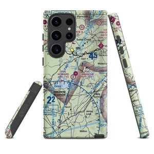 Camanche Skypark Airport (CA19) VFR Sectional Samsung Phone Case