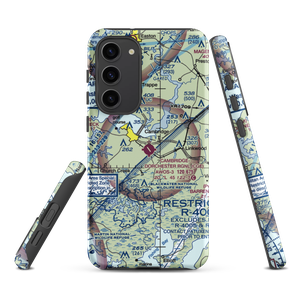 Cambridge Dorchester Airport (CGE) VFR Sectional Samsung Phone Case