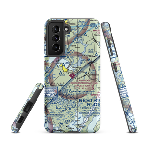Cambridge Dorchester Airport (CGE) VFR Sectional Samsung Phone Case