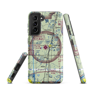 Cambridge Municipal Airport (CBG) VFR Sectional Samsung Phone Case