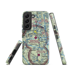 Cambridge Municipal Airport (CDI) VFR Sectional Samsung Phone Case