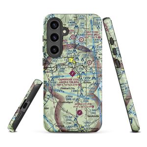 Cambridge Municipal Airport (CDI) VFR Sectional Samsung Phone Case