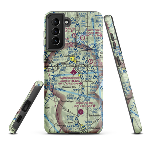 Cambridge Municipal Airport (CDI) VFR Sectional Samsung Phone Case