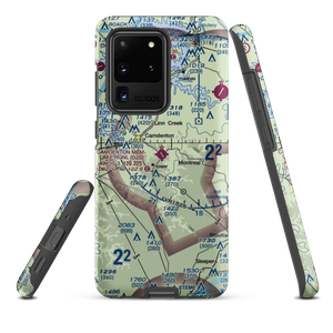 Camdenton Memorial Airport (OZS) VFR Sectional Samsung Phone Case