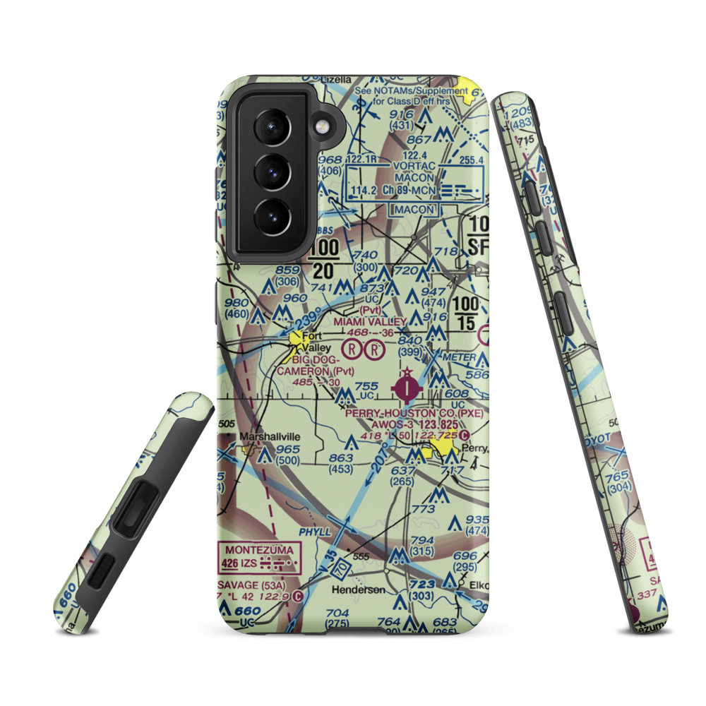 Cameron Field (GA81) VFR Sectional Samsung Phone Case Samsung Galaxy S21 FE model shown