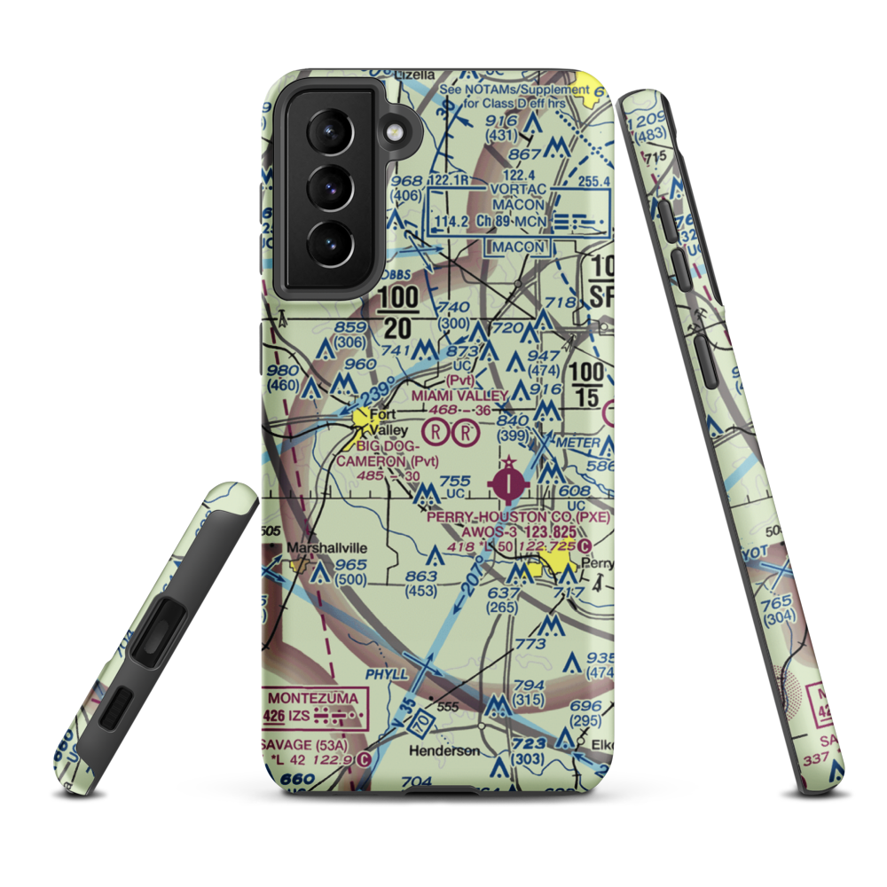 Cameron Field (GA81) VFR Sectional Samsung Phone Case Samsung Galaxy S21 FE model shown