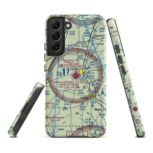 Camilla Mitchell County Airport (CXU) VFR Sectional Samsung Phone Case