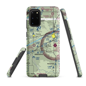 Camp Chippewa Airport (0KS3) VFR Sectional Samsung Phone Case