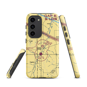 Camp Crook Municipal Airport (8OA5) VFR Sectional Samsung Phone Case