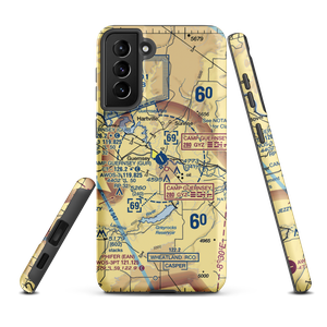 Camp Guernsey Airport (GUR) VFR Sectional Samsung Phone Case