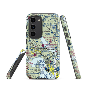 Camp Peary Landing Strip (W94) VFR Sectional Samsung Phone Case