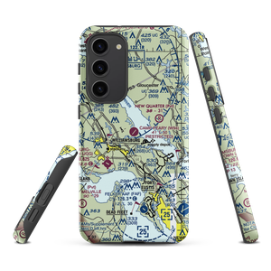 Camp Peary Landing Strip (W94) VFR Sectional Samsung Phone Case