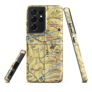 Campbell Ranch Airport (MT88) VFR Sectional Samsung Phone Case