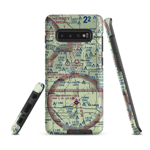 Canadian Lakes Airport (0C5) VFR Sectional Samsung Phone Case