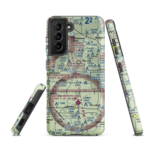 Canadian Lakes Airport (0C5) VFR Sectional Samsung Phone Case