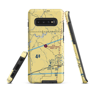 Canadian River Ranch Airport (46XS) VFR Sectional Samsung Phone Case