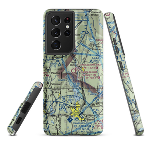 Candlelight Farms Airport (11N) VFR Sectional Samsung Phone Case