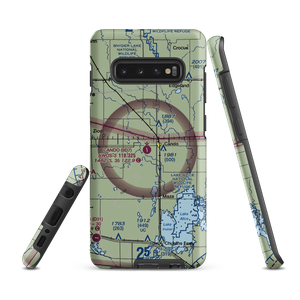 Cando Municipal Airport (9D7) VFR Sectional Samsung Phone Case