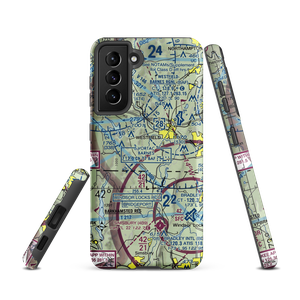 Cannizzaro Field (28MA) VFR Sectional Samsung Phone Case