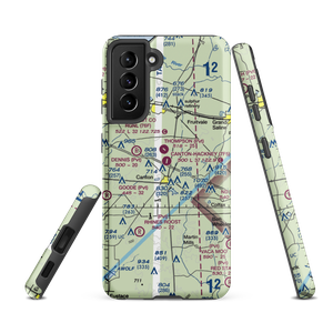 Canton Hackney Airport (7F5) VFR Sectional Samsung Phone Case