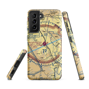 Canyonlands Field (CNY) VFR Sectional Samsung Phone Case