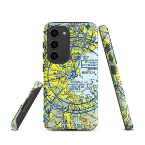 Cape Air Seaplanes on Boston Harbor Seaplane Base (BNH) VFR Sectional Samsung Phone Case