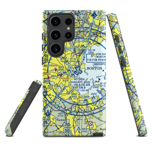 Cape Air Seaplanes on Boston Harbor Seaplane Base (BNH) VFR Sectional Samsung Phone Case