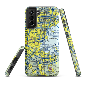 Cape Air Seaplanes on Boston Harbor Seaplane Base (MA87) VFR Sectional Samsung Phone Case